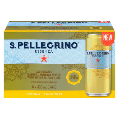 SAN PELLEGRINO Essenza Lemon Zest 24x330ML