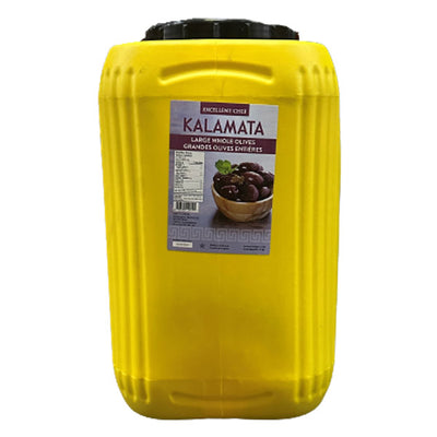 EXCELLENT CHEF - KALAMATA WHOLE LARGE OLIVES 12KG
