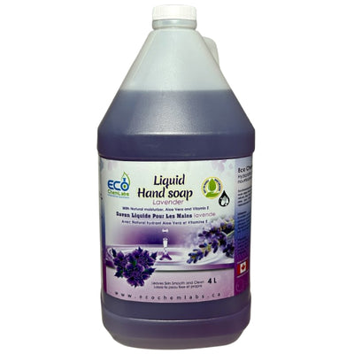 LOCANZ-ECO L-ECO Liquid Hand Soap Lavender 4LT