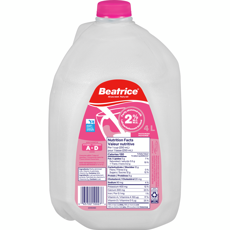 Beatrice 2 Milk 4LT