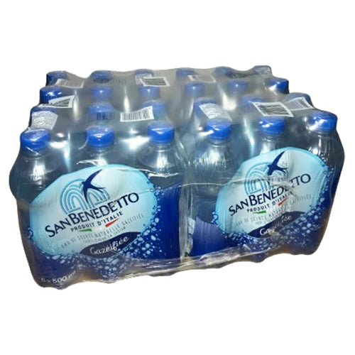 San Benedetto Sparkling Water 500ML (24 Bottles)
