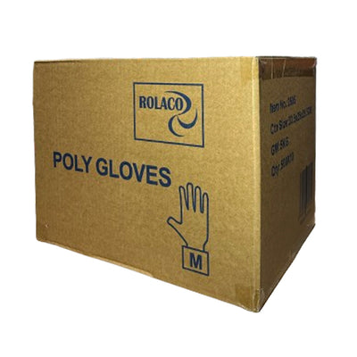 ROLACO Polyethylene Medium Gloves 10x500 EA