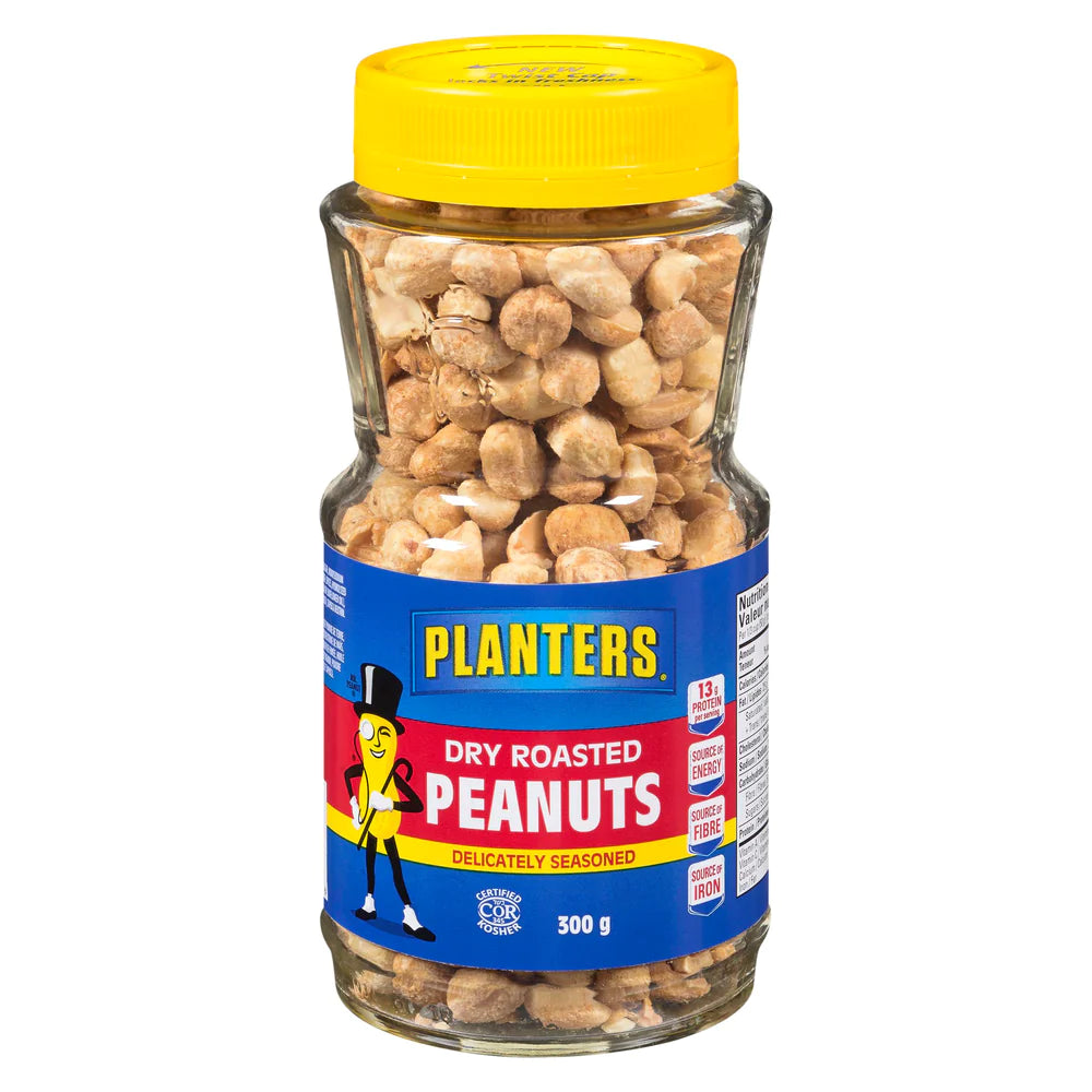 Planters - Peanuts Seasoned Dry Roasted (300g)