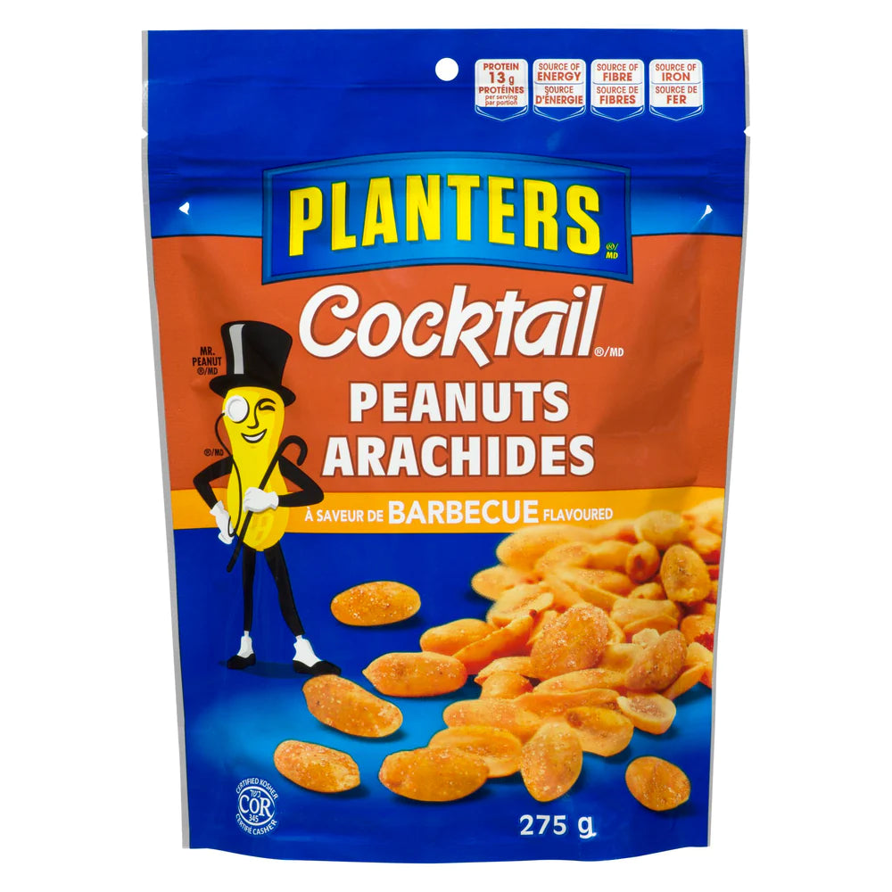 Planters - Peanuts BBQ (275g)