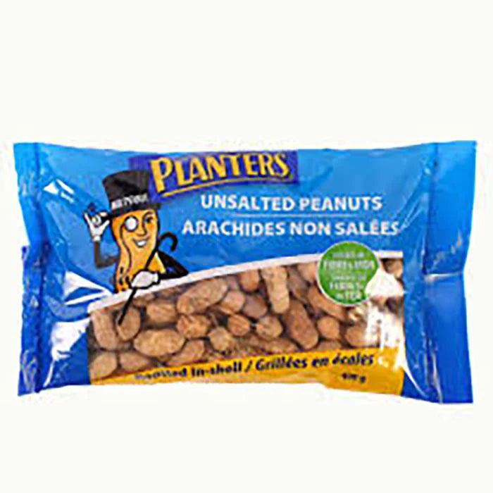 Planters - Peanuts In Shell Roasted Unsalted (400g)