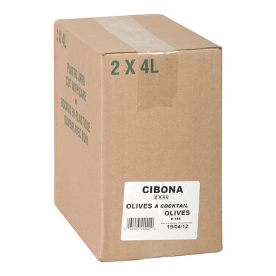 CIBONA Cocktail Olives 4LT