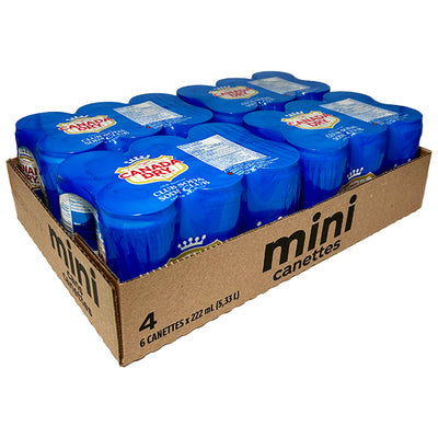 COCA COLA Canada Dry Club Soda 4x6x222ML