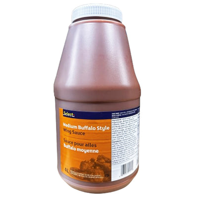 SELECT Wing Sauce Medium Buffalo 4LT