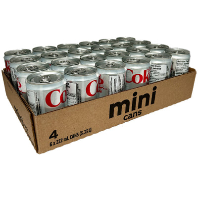 COCA COLA Diet Coke 4x6x222ML