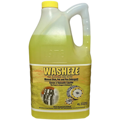 FIRST CHEMICAL Washeze Dish Soap 4x4LT