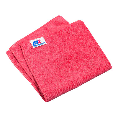 M2 Microfibre Cloth 16x16 Red 12EA