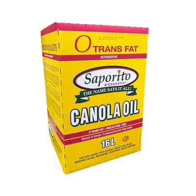 SAPORITO Canola Oil Box 16LT