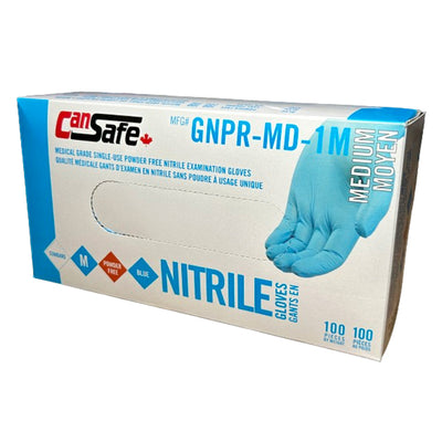 SAFETY ZONE Nitrile Medium Powder Free 100 EA
