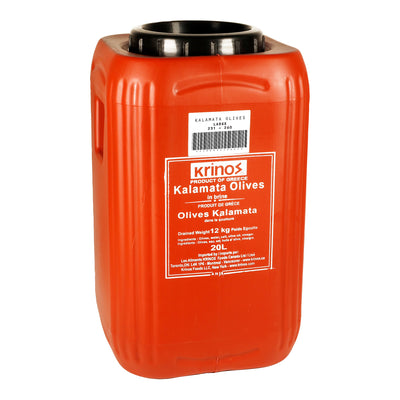 KRINOS - KALAMATA OLIVES LARGE 12KG