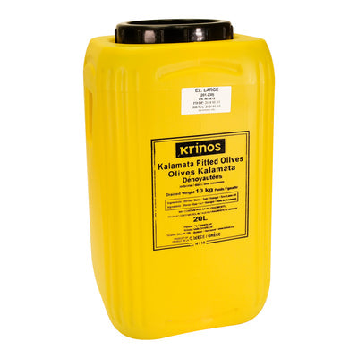 KRINOS - OLIVES KALAMATA PITTED IN BRINE 10KG