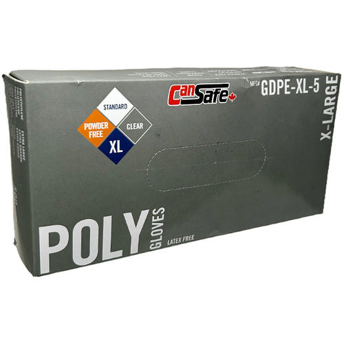 SAFETY ZONE Vinyl Gloves Powder Free XL 10x100 EA