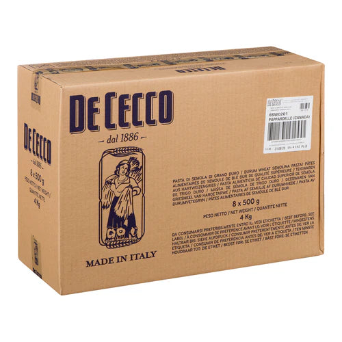 DE CECCO - #201 PAPPARDELLE 8x500 GR