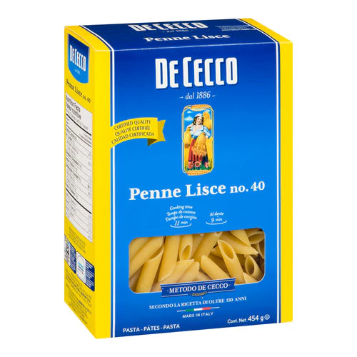 DE CECCO - #40 PENNE LISCE 12x454 GR