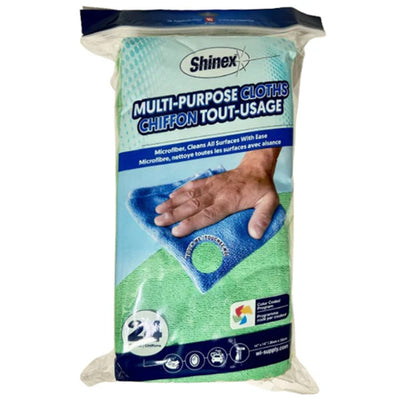 SHINEX Microfiber Cloth 14x14 8x24 PK