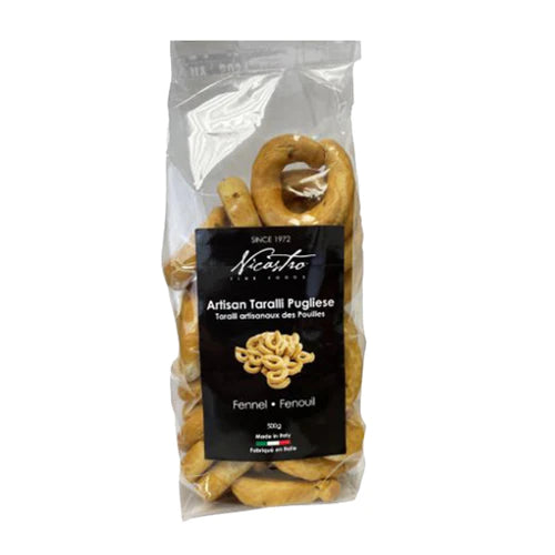 Nicastro- Artisan Taralli With Fennel (300g)