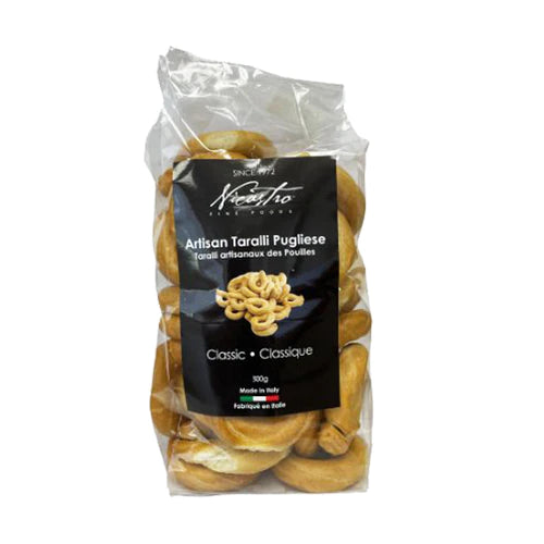 Nicastro- Artisan Taralli With Extra Virgin Olive Oil (300g)