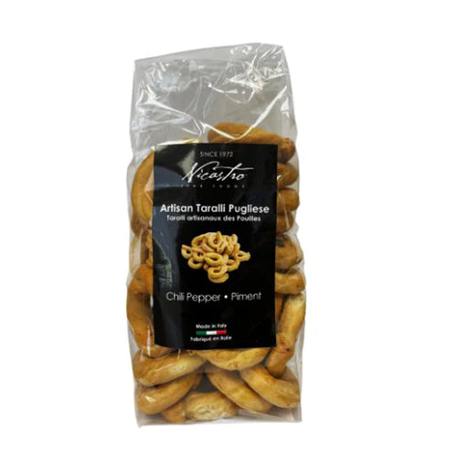 Nicastro - Artisan Taralli With Italian Hot Pepper (300g)