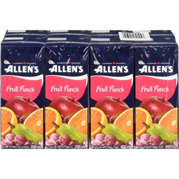 ALLEN's Fruit Punch Juice, 8x200ML Pack – Flavorful Party Favorite