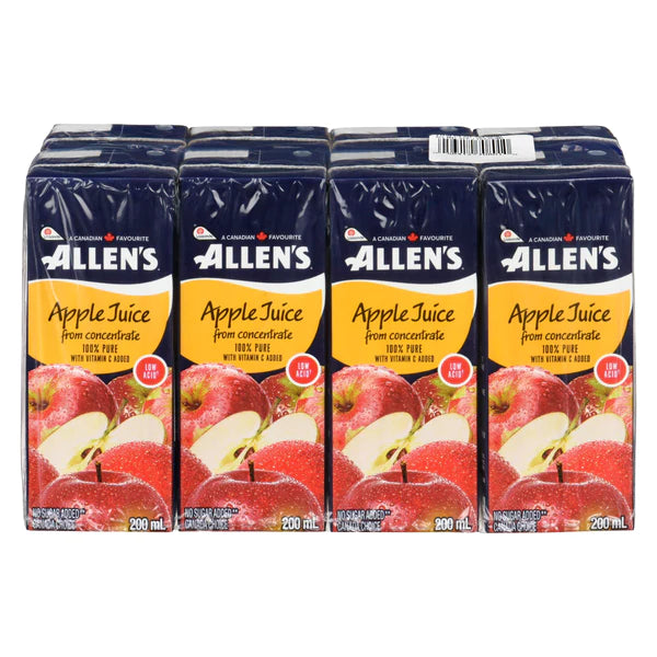 Allen's Low Acid Apple Juice, 8x200ML – Gentle and Refreshing