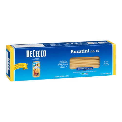 DE CECCO - #15 BUCATINI 20x454 GR