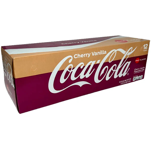 COCA COLA - CHERRY VANILLA CANS 12x355ML