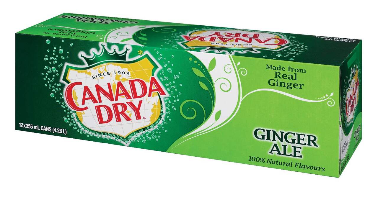 Canada Dry Ginger Ale Cans 12x355ML