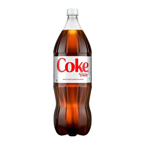 Coca Cola Diet 2LT Bottle