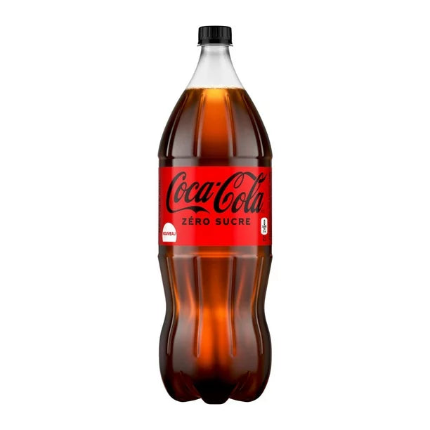 Coca Cola Zero 2LT Bottle