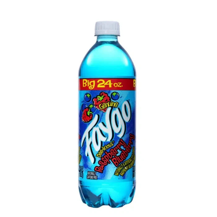 FAYGO - SODA RASPBERRY BLUEBERRY 24x710 ML