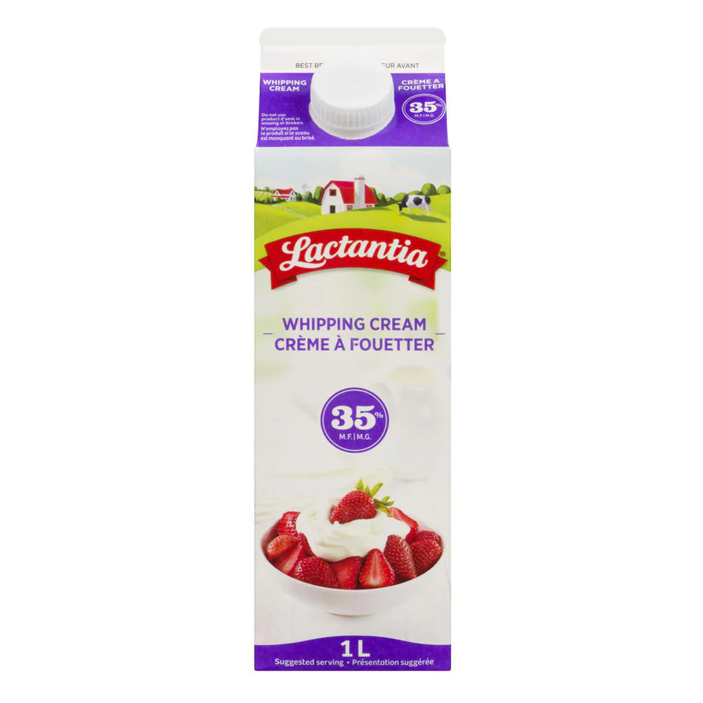 Lactantia Whipping Cream 35% 1LT