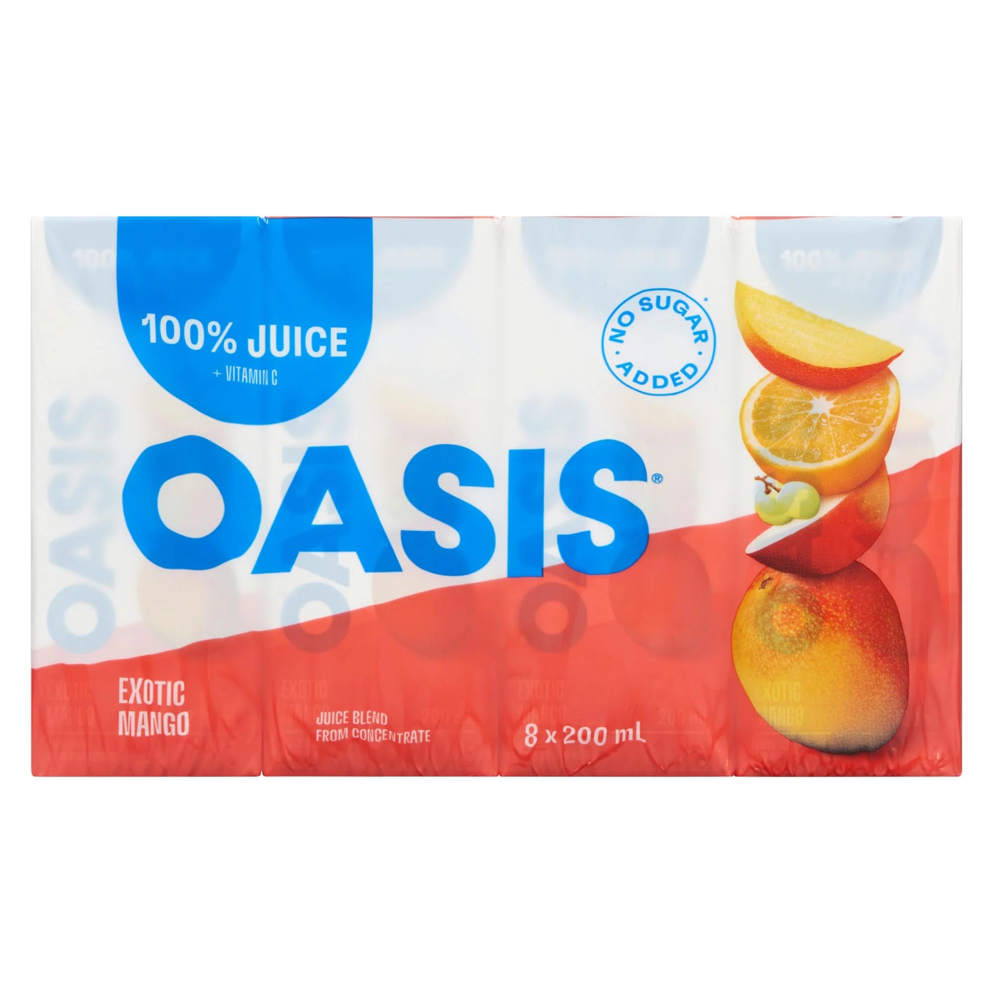 Oasis Exotic Mango Juice 8x200ML