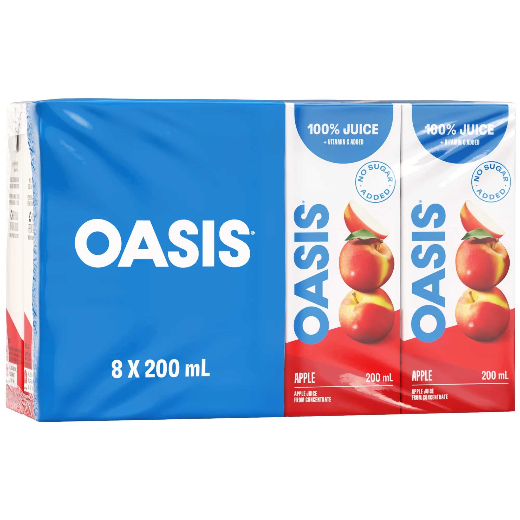 Oasis Tetra Apple Juice 8x200ML