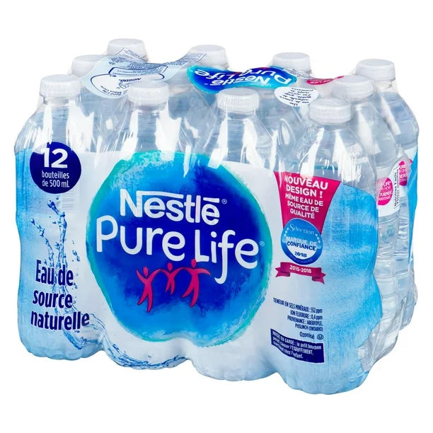 Purelife - Spring Water - 12x500ml