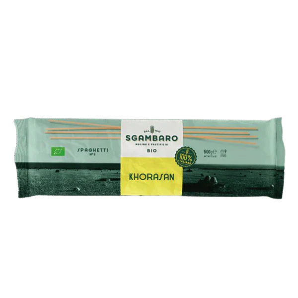 SGAMBARO Sgamaro Organic Khorasan Spaghetti 500GR