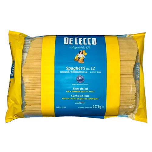 DE CECCO - #12 SPAGHETTI 4x5LB