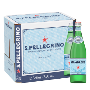 San Pellegrino Sparkling Water Glass 12x750ml