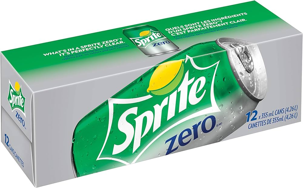 Sprite Zero Cans 12x355ML