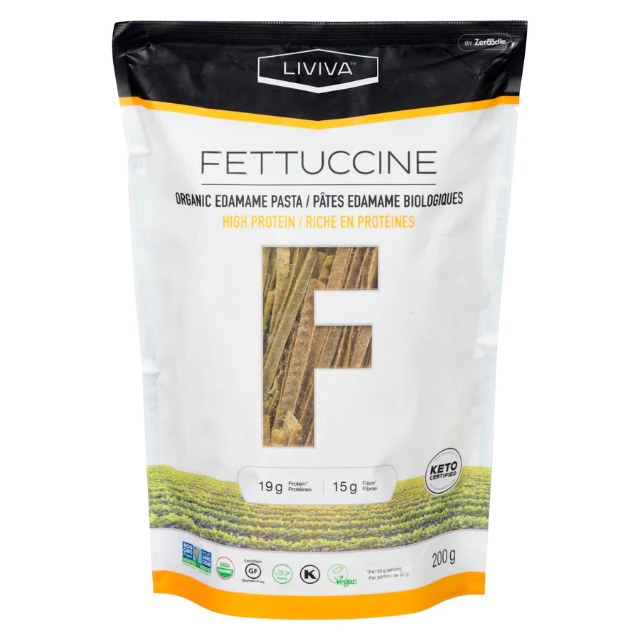 ZEROODLE Fettuccine Org Edamame 200G