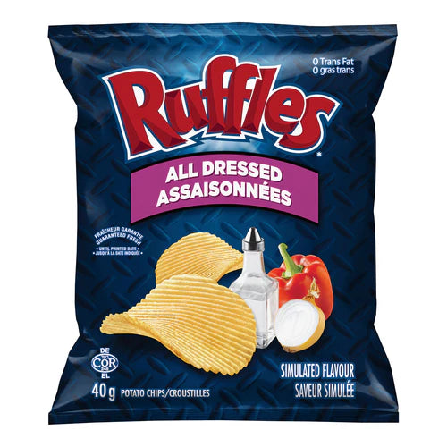 RUFFLES - ALL DRESSED 48x40GR