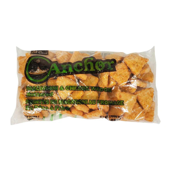 ANCHOR Battered Macaroni & Cheese Wedge, 3LB