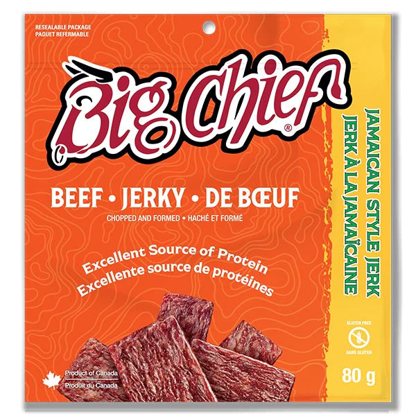 Big Chief Jamaican Style Jerk Beef Jerky (80GR)