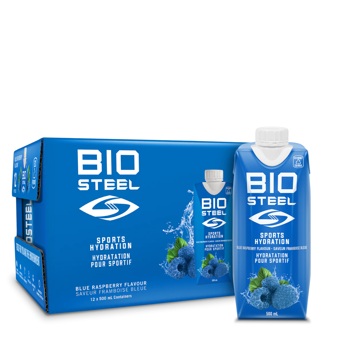 Bio Steel Blue Raspberry 500mL (12 bottles)