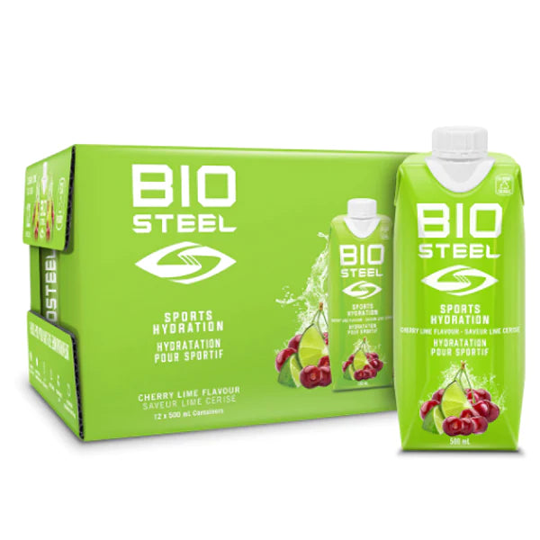 Bio Steel Cherry Lime 500mL (12 bottles)