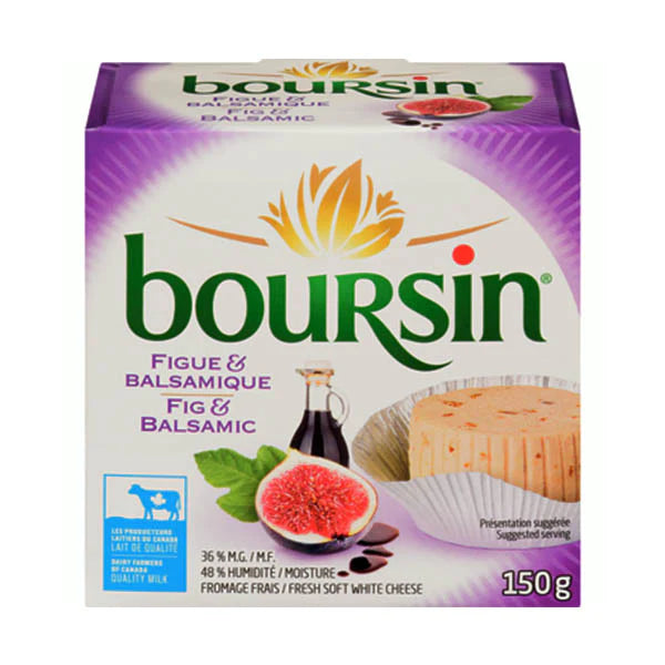 Boursin Fig and Balsamic 150g