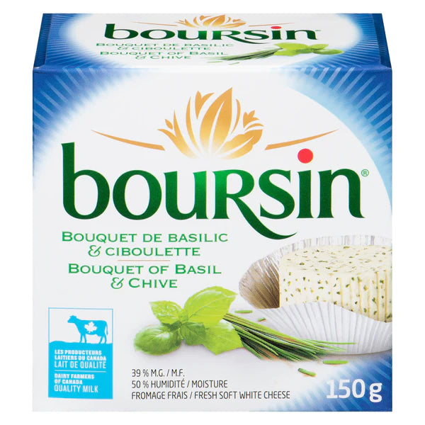 Boursin Basil and Chives 150g